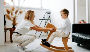 Child in play therapy session to overcome anxiety at Authentic Growth Wellness Group, Hinsdale IL
